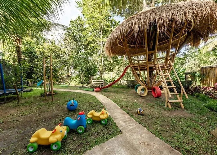 Family Villa, Shared Pool, Garden, Rice Field & Jungle Views * Ubud