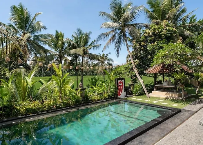 Family Villa, Shared Pool, Garden, Rice Field & Jungle Views Villa Ubud
