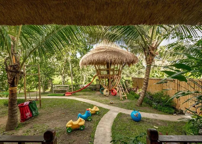 Villa Family Villa, Shared Pool, Garden, Rice Field & Jungle Views Ubud